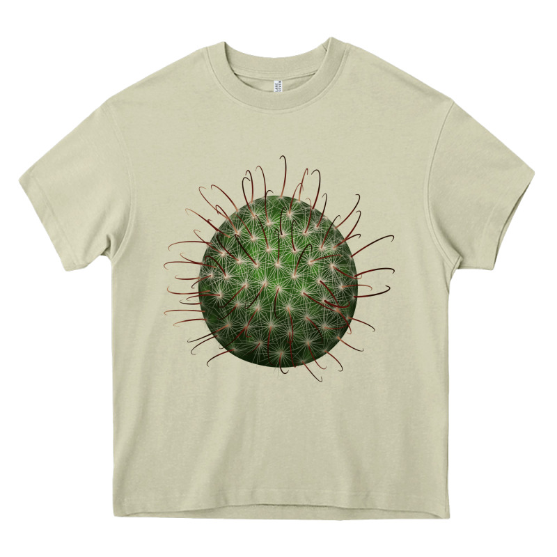 Arizona Fishhook Cactus Heavy Core Tee by LillyAllenDesigns | Teevron