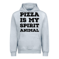 Heather Grey Pizza Is My Spirit Animal Urban Hoodie - Bettercallsaul
