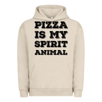 Pigment French Oak Pizza Is My Spirit Animal Urban Hoodie - Bettercallsaul