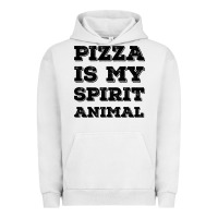 Pigment Lunar Rock Pizza Is My Spirit Animal Urban Hoodie - Bettercallsaul