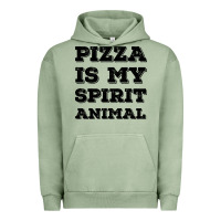 Pigment Oil Green Pizza Is My Spirit Animal Urban Hoodie - Bettercallsaul