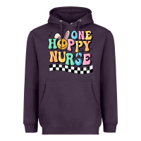 Plum one happy nurse Heavyweight Hoodie - MaliasSmallBusiness