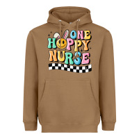 Toasted Coconut one happy nurse Heavyweight Hoodie - MaliasSmallBusiness