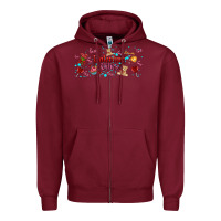 Burgundy love vibes and valentines Zipper Hoodie - AdoDesignShop