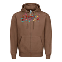 Chestnut love vibes and valentines Zipper Hoodie - AdoDesignShop