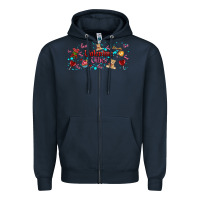 Navy love vibes and valentines Zipper Hoodie - AdoDesignShop