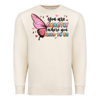 Sandshell you sre exactly where you need to be Premium Sweatshirt - MaliasSmallBusiness