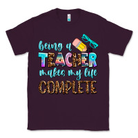 Plum being a teacher makes my life complate Classic Tee - AdoDesignShop