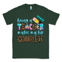Sports Green being a teacher makes my life complate Classic Tee - AdoDesignShop