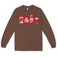 Chestnut valentines day coffee Long Sleeve Tee - JahusDesignShop