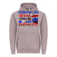 Vintage Zinc running on iced coffe and freedom Vintage Hoodie - texasbilliewilder