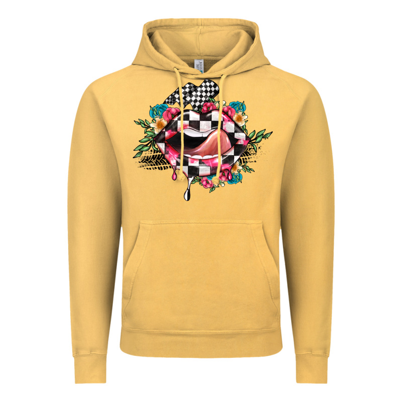 Race Lip Vintage Hoodie by JahusDesignShop | Teevron