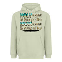 Matcha holy enough to pray for you hood enough to swing o Heavyweight Hoodie - MaliasSmallBusiness