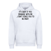 White It's Okay If You Disagree With Me Urban Hoodie - Bettercallsaul