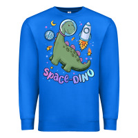 True Royal space dino Premium Sweatshirt - MaliasSmallBusiness