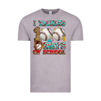 Vintage Zinc i tackled 100 days of school baseball Vintage Tee - Zillion Design Studio