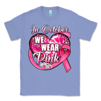 Colony Blue in october we wear pink heart Classic Tee - JahusDesignShop