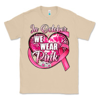 Mushroom in october we wear pink heart Classic Tee - JahusDesignShop