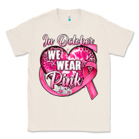 Natural in october we wear pink heart Classic Tee - JahusDesignShop
