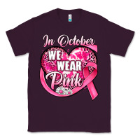 Plum in october we wear pink heart Classic Tee - JahusDesignShop