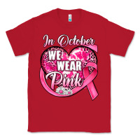 Red in october we wear pink heart Classic Tee - JahusDesignShop