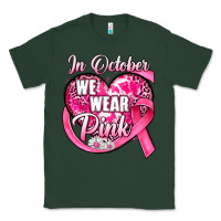 Sports Green in october we wear pink heart Classic Tee - JahusDesignShop