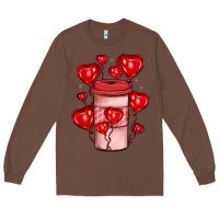 Chestnut valentines day coffee Long Sleeve Tee - JahusDesignShop