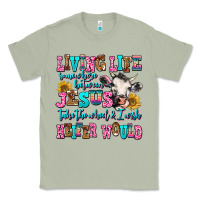Matcha living life somewhere between jesus take the wheel Classic Tee - AdoDesignShop