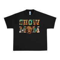 Black show mom scottish cattle Urban Heavy Tee - BarkalooDesign