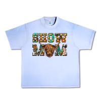 Grape Ice show mom scottish cattle Urban Heavy Tee - BarkalooDesign