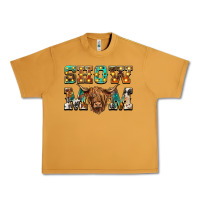 Peanut Butter show mom scottish cattle Urban Heavy Tee - BarkalooDesign