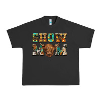 Pigment Black show mom scottish cattle Urban Heavy Tee - BarkalooDesign
