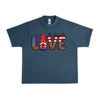 Midnight Navy Love gnome Urban Heavy Tee - Neo Western