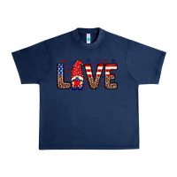 Navy Love gnome Urban Heavy Tee - Neo Western