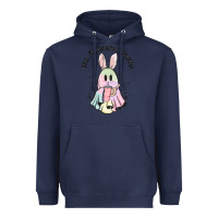 Navy egg ceptionally boujee Heavyweight Hoodie - MaliasSmallBusiness
