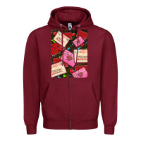 Love Letters With Roses  Air Zipper Hoodie | Teevron