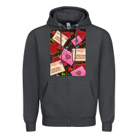 Smoke love letters with roses  air Zipper Hoodie - AdoDesignShop
