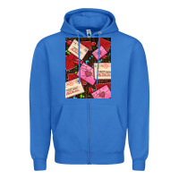 True Royal love letters with roses  air Zipper Hoodie - AdoDesignShop