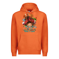 Carrot Camp Hair Dont Care Messy Bun Bbs Premium Hoodie - BundleAndBundleShop