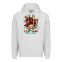 Dove Grey Camp Hair Dont Care Messy Bun Bbs Premium Hoodie - BundleAndBundleShop