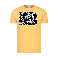 Vintage Mustard distressed cowhide pattern Vintage Tee - RanaPortraitStore