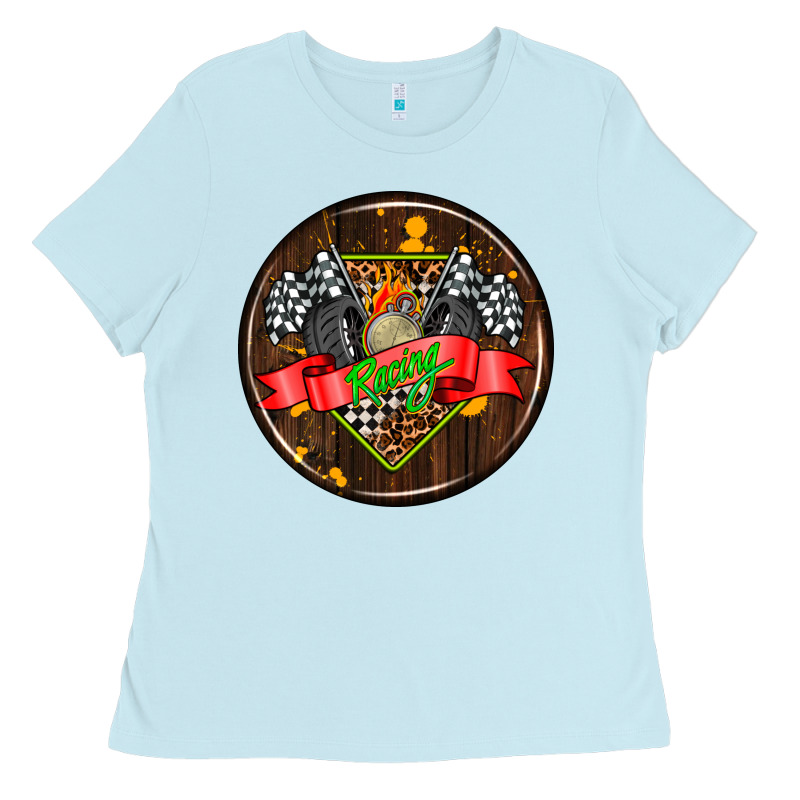 Race Coasters Ladies Tee by AdoDesignShop | Teevron
