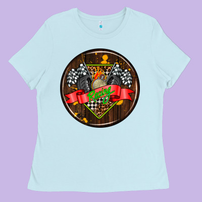 Race Coasters Ladies Tee Designed By Adodesignshop