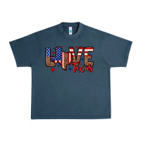 Midnight Navy Love Texas Urban Heavy Tee - Neo Western