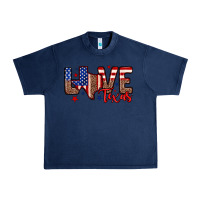 Navy Love Texas Urban Heavy Tee - Neo Western