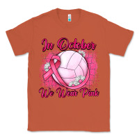 Copper in october we wear pink breast cancer valleybal Classic Tee - JahusDesignShop