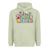 Matcha teacher bunny Heavyweight Hoodie - MaliasSmallBusiness