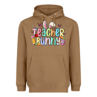 Toasted Coconut teacher bunny Heavyweight Hoodie - MaliasSmallBusiness