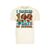 Vintage Arctic i tackled 100 days of school american football Vintage Tee - Zillion Design Studio