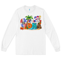 White it's in my dna Long Sleeve Tee - AdoDesignShop